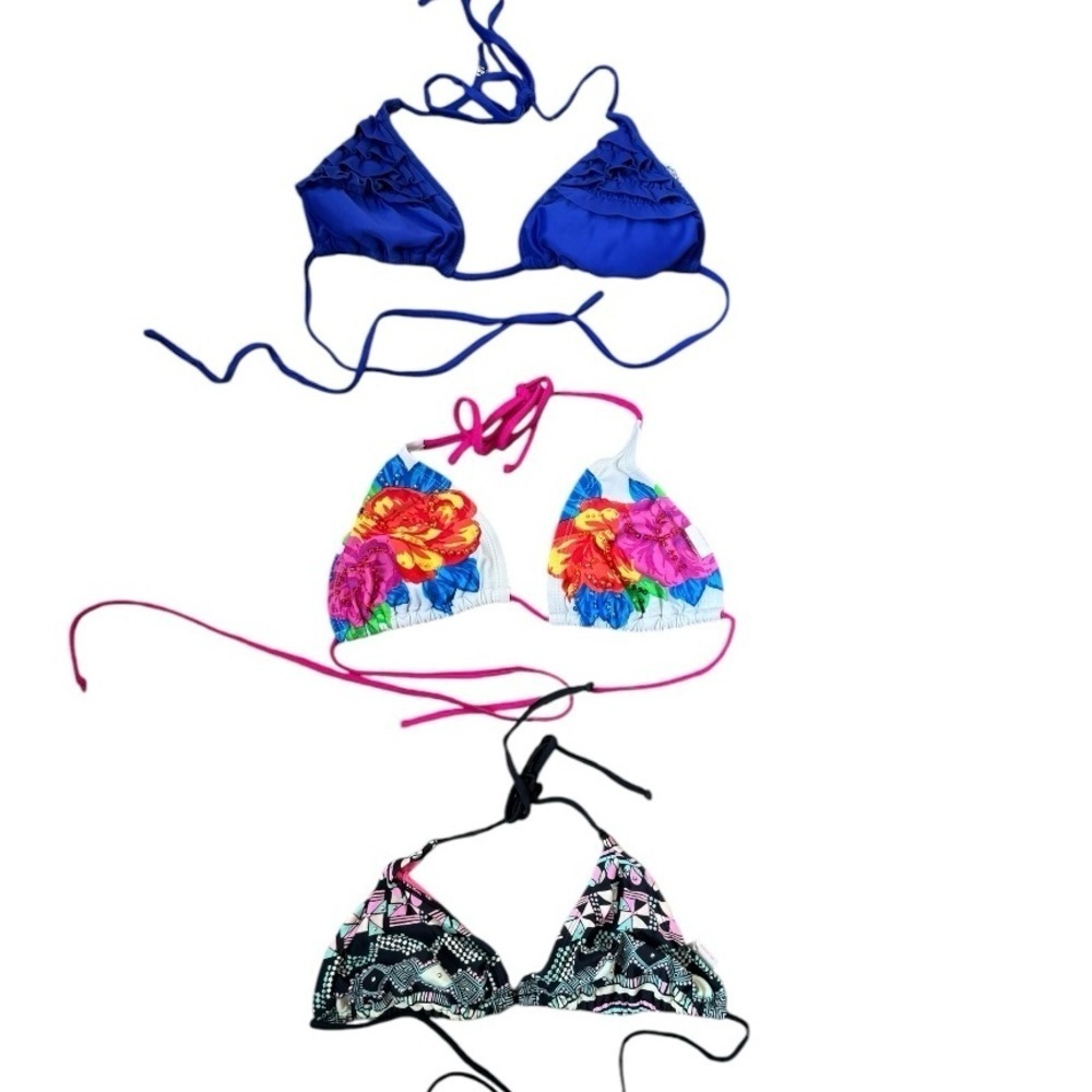 Bundle of‎ Y2K bikini tops size s/m by Xhilaration